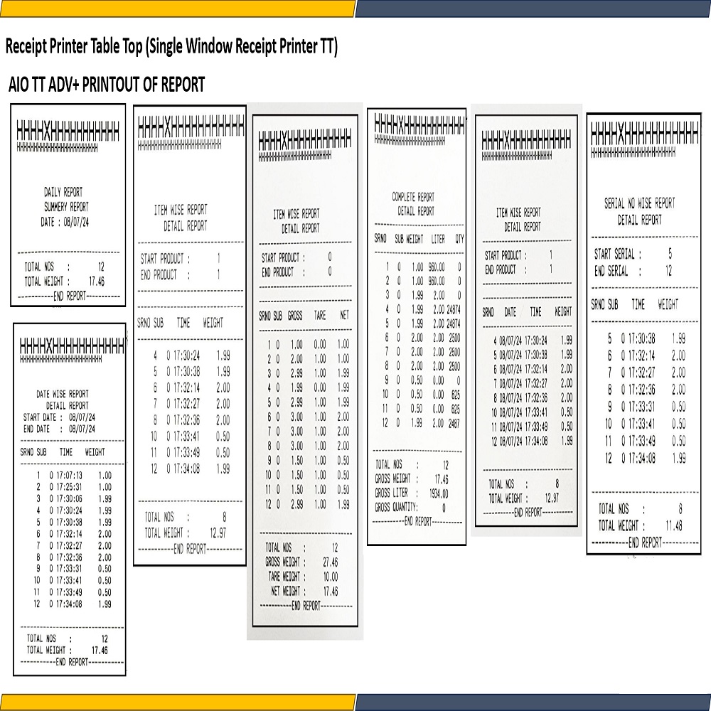 Receipt Printing Platform Weighing Scale ( industrial ) - Image 4