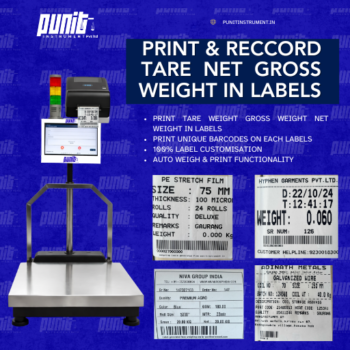 Punit Weighing Scale With Printer